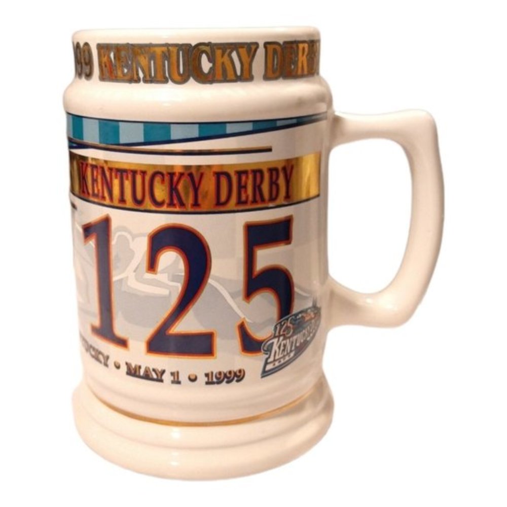 1999 KENTUCKY DERBY Churchill Downs#205 CERAMIC STEIN LIMITED EDITION